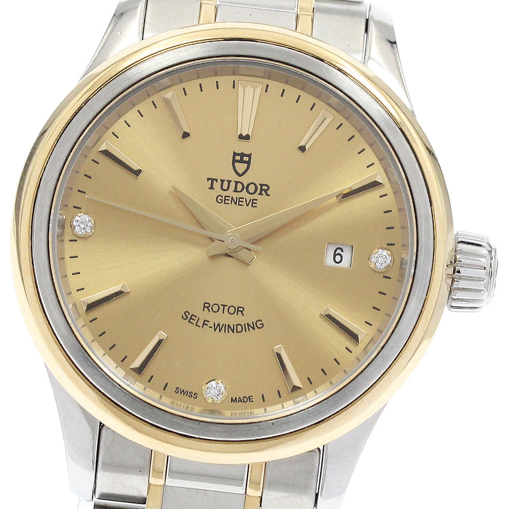 TUDOR 12103 Style Date 3P Diamond Automatic Women's Watch