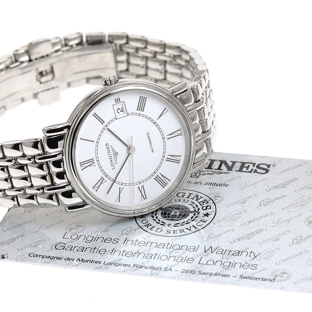 LONGINES L4.821.4 Presence Date Automatic Men's Watch with Warranty
