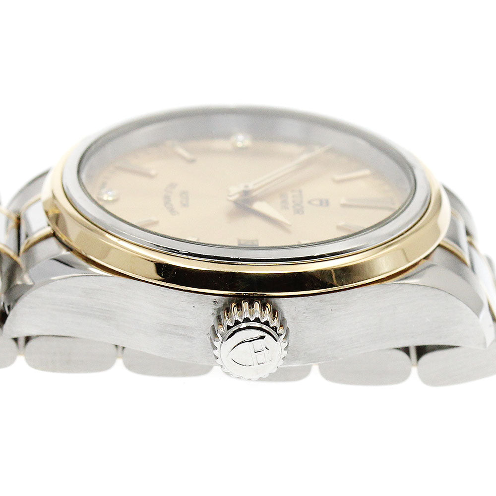 TUDOR 12103 Style Date 3P Diamond Automatic Women's Watch with Warranty
