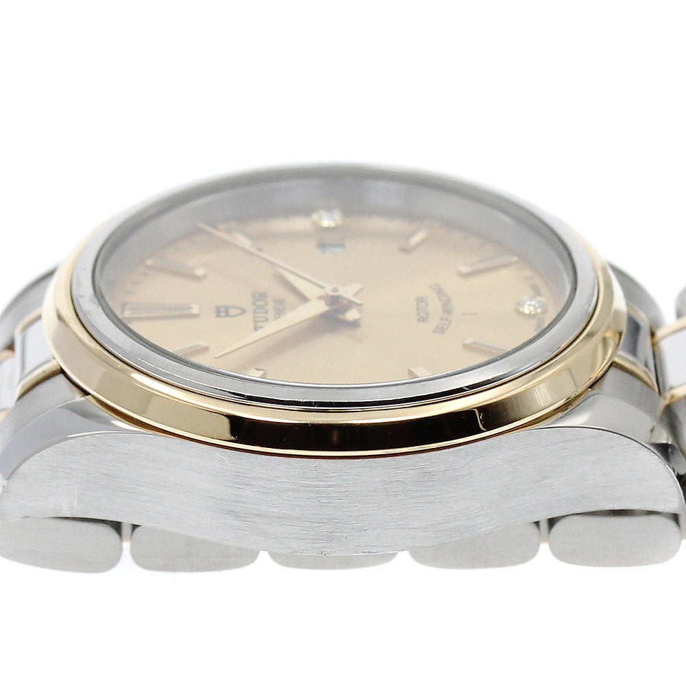 TUDOR 12103 Style Date 3P Diamond Automatic Women's Watch with Warranty