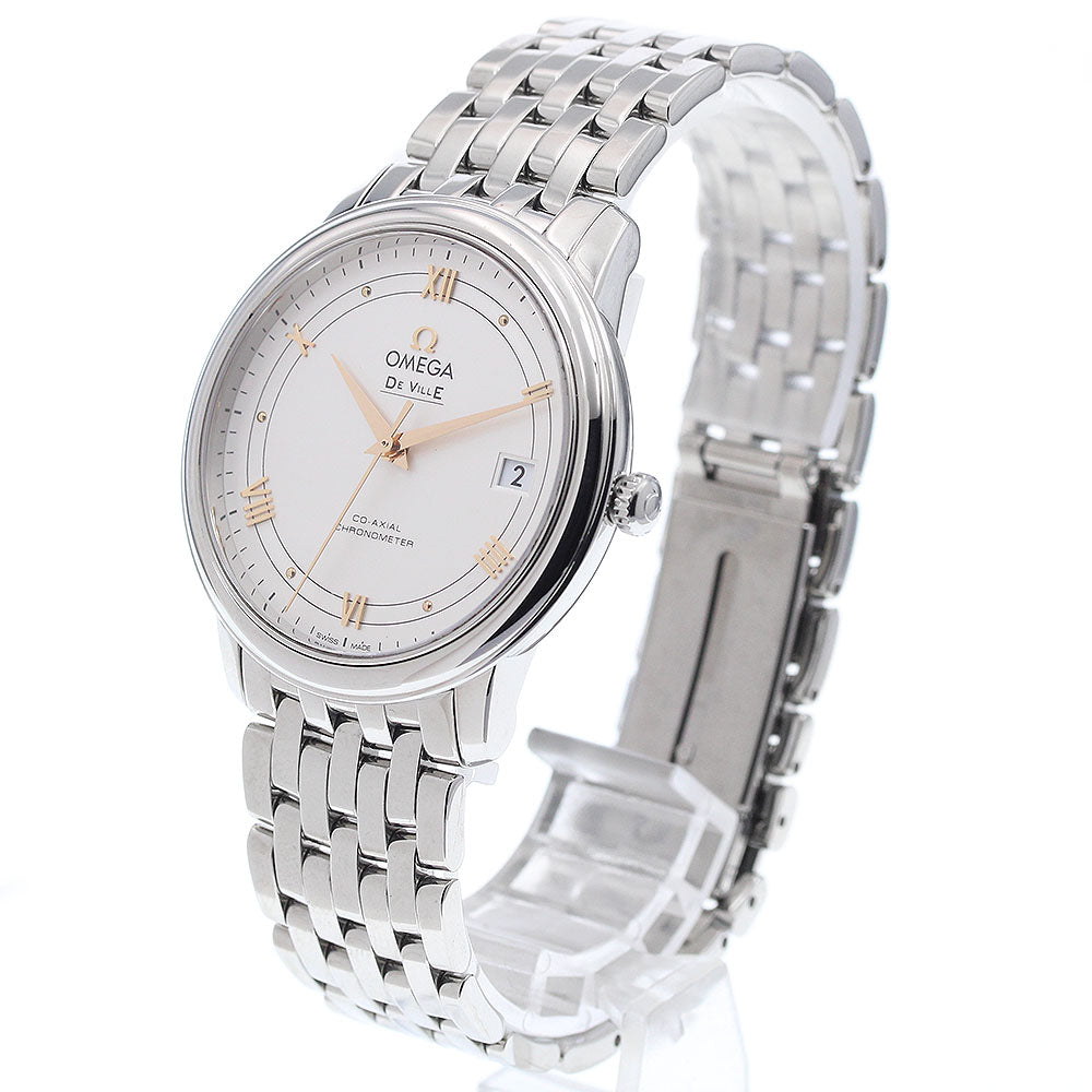 OMEGA 424.10.37.20.02.002 De Ville Prestige Co-Axial Automatic Men's Watch Excellent Condition with Warranty.