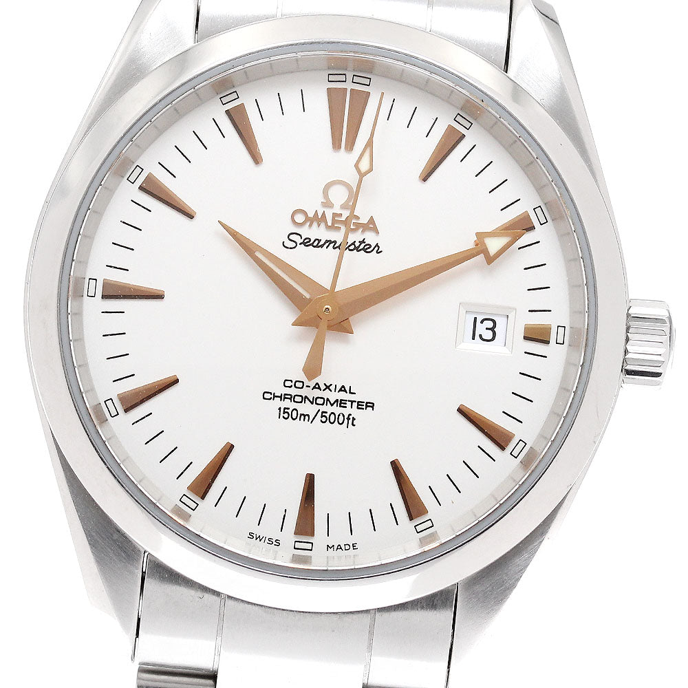 OMEGA 2503.34 Seamaster Aqua Terra Co-Axial Date Automatic Men's Watch with Warranty