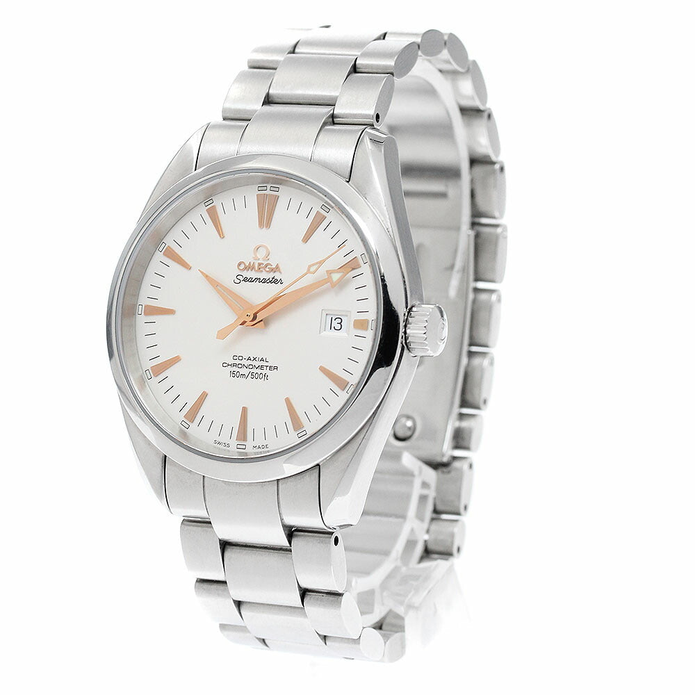 OMEGA 2503.34 Seamaster Aqua Terra Co-Axial Date Automatic Men's Watch with Warranty