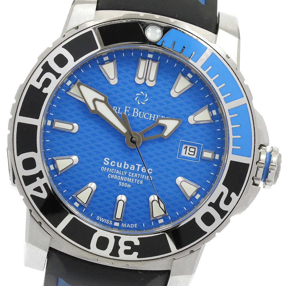 CARL F.BUCHERER 00.10632.23.53.01 Patravi ScubaTec Date Automatic Men's Watch