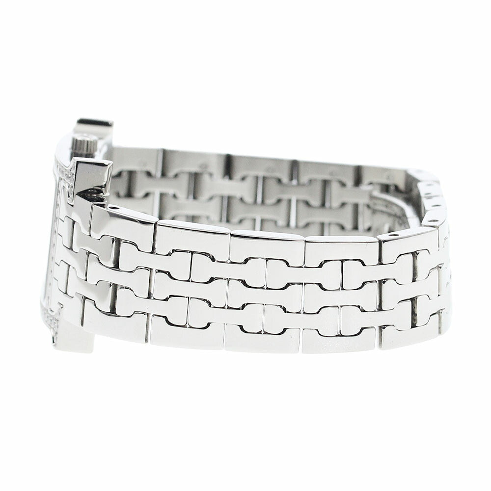 HERMES HH1.230 H-Watch Diamond Bezel Quartz Ladies Excellent Condition