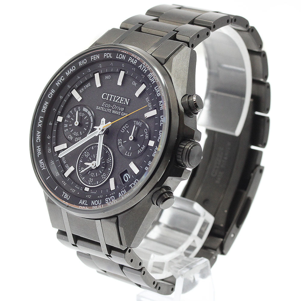 CITIZEN CC4004-58E/F950-T024521 Attesa Satellite Wave Chronograph Solar Radio Controlled Men's Watch (Good Condition)