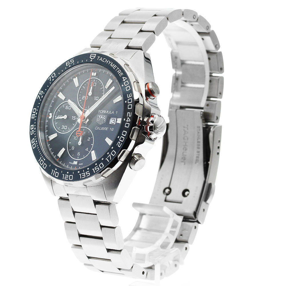 TAG Heuer CAZ201G Formula 1 Caliber 16 Chronograph Automatic Men's Watch Excellent Condition with Box and Warranty Card