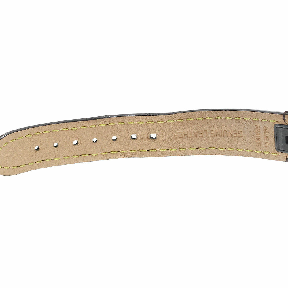 LOUIS VUITTON QA047 Tambour All Black PM 12P Diamond Quartz Women's Watch