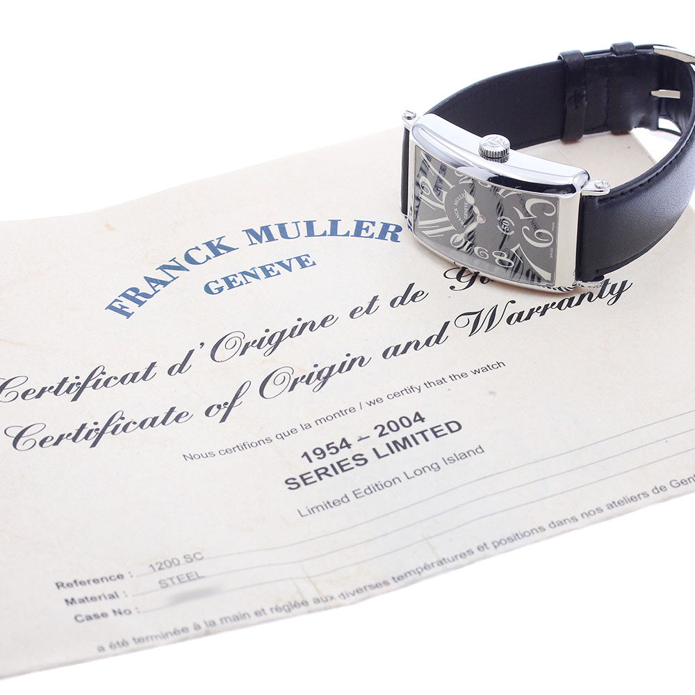 FRANCK MULLER 1200SC Long Island 50th Anniversary Model Automatic Men's Watch with Warranty