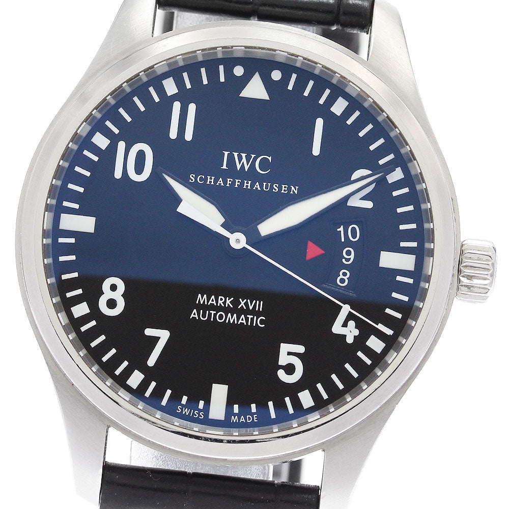 IWC SCHAFFHAUSEN IW326501 Pilot's Watch Mark XV2 Date Automatic Men's Watch with Warranty Card