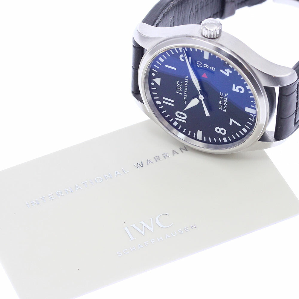 IWC SCHAFFHAUSEN IW326501 Pilot's Watch Mark XV2 Date Automatic Men's Watch with Warranty Card