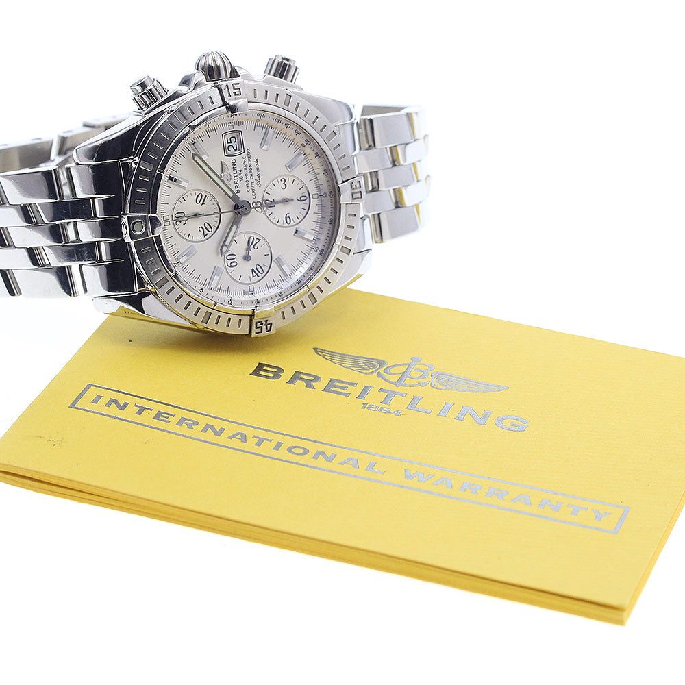 BREITLING A13356 Chronomat Evolution Date Automatic Men's Watch with Warranty