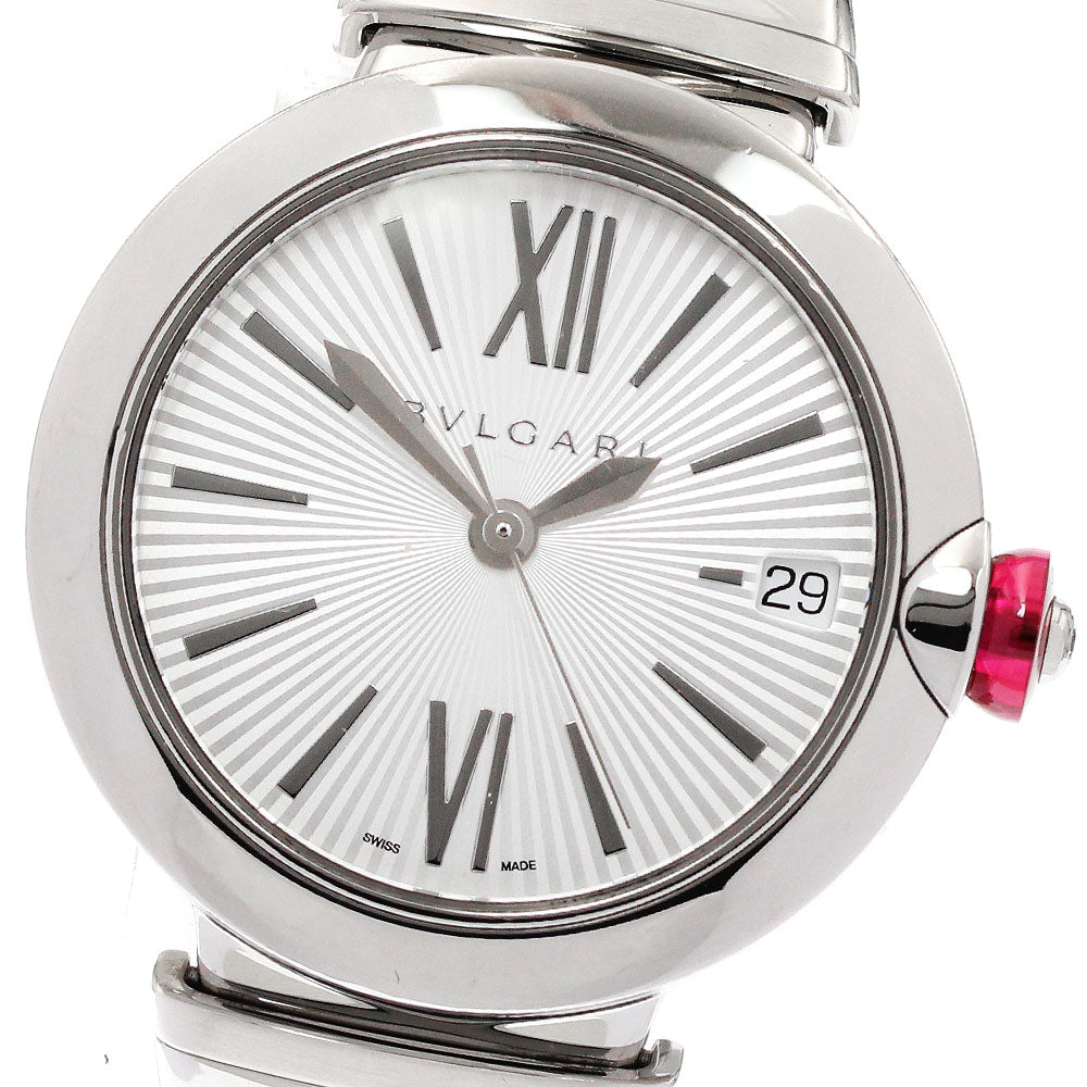 BVLGARI LU33S Lucea Date Automatic Ladies Watch with Box