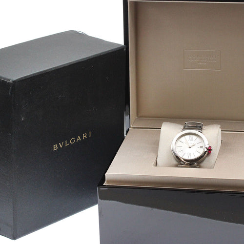 BVLGARI LU33S Lucea Date Automatic Ladies Watch with Box