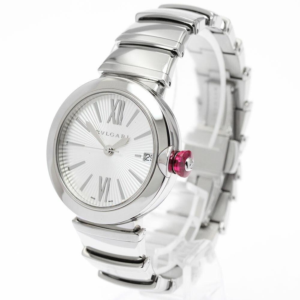 BVLGARI LU33S Lucea Date Automatic Ladies Watch with Box