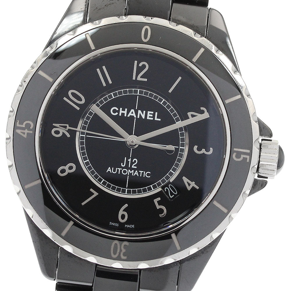 CHANEL H2980 J12 42MM Black Ceramic Automatic Men's Watch