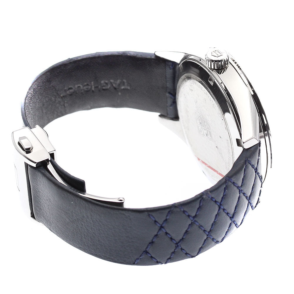 TAG Heuer WAR1114 Carrera Date Diamond Bezel Quartz Men's Watch with Box and Warranty Card