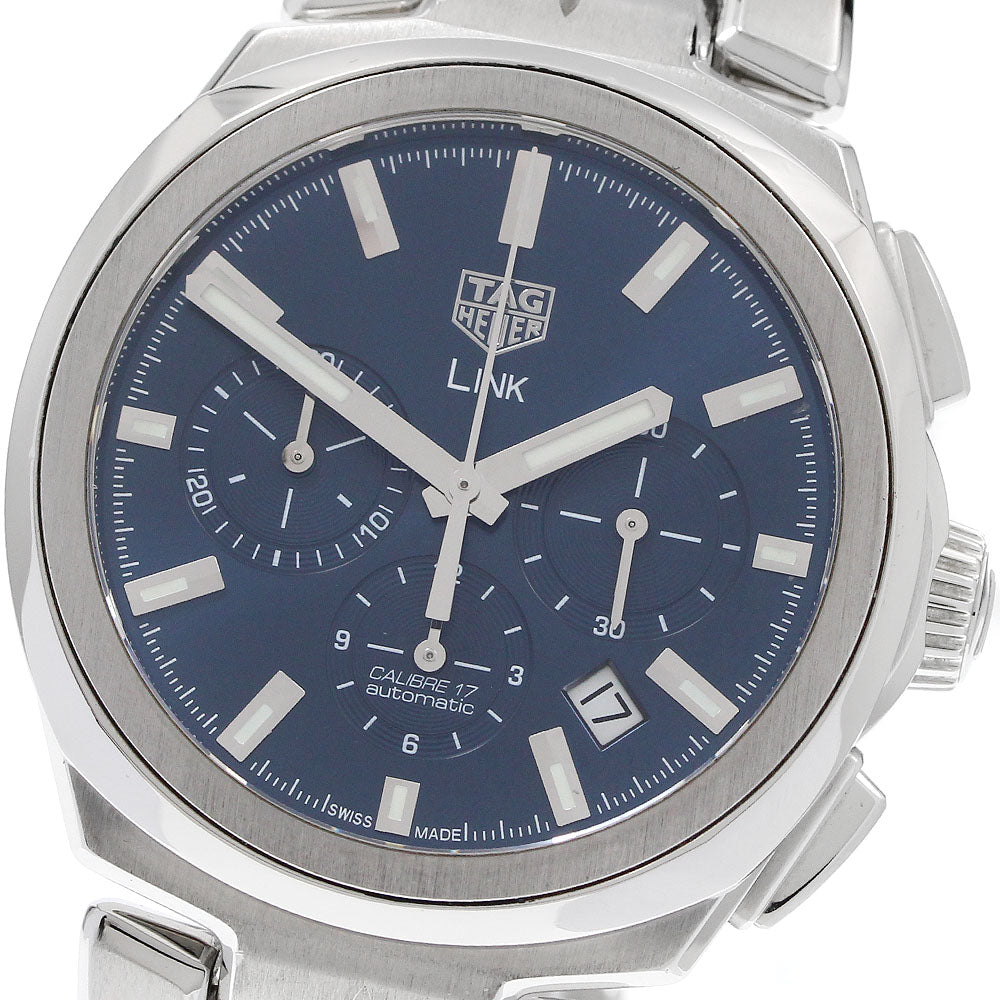 TAG Heuer CBC2112 Link Caliber 17 Chronograph Automatic Men's Watch with Box