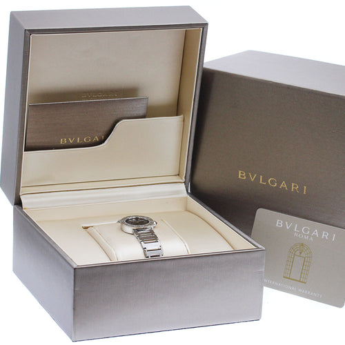 BVLGARI BB23S/102943 Bulgari Quartz Women's Watch with Box and Warranty Card