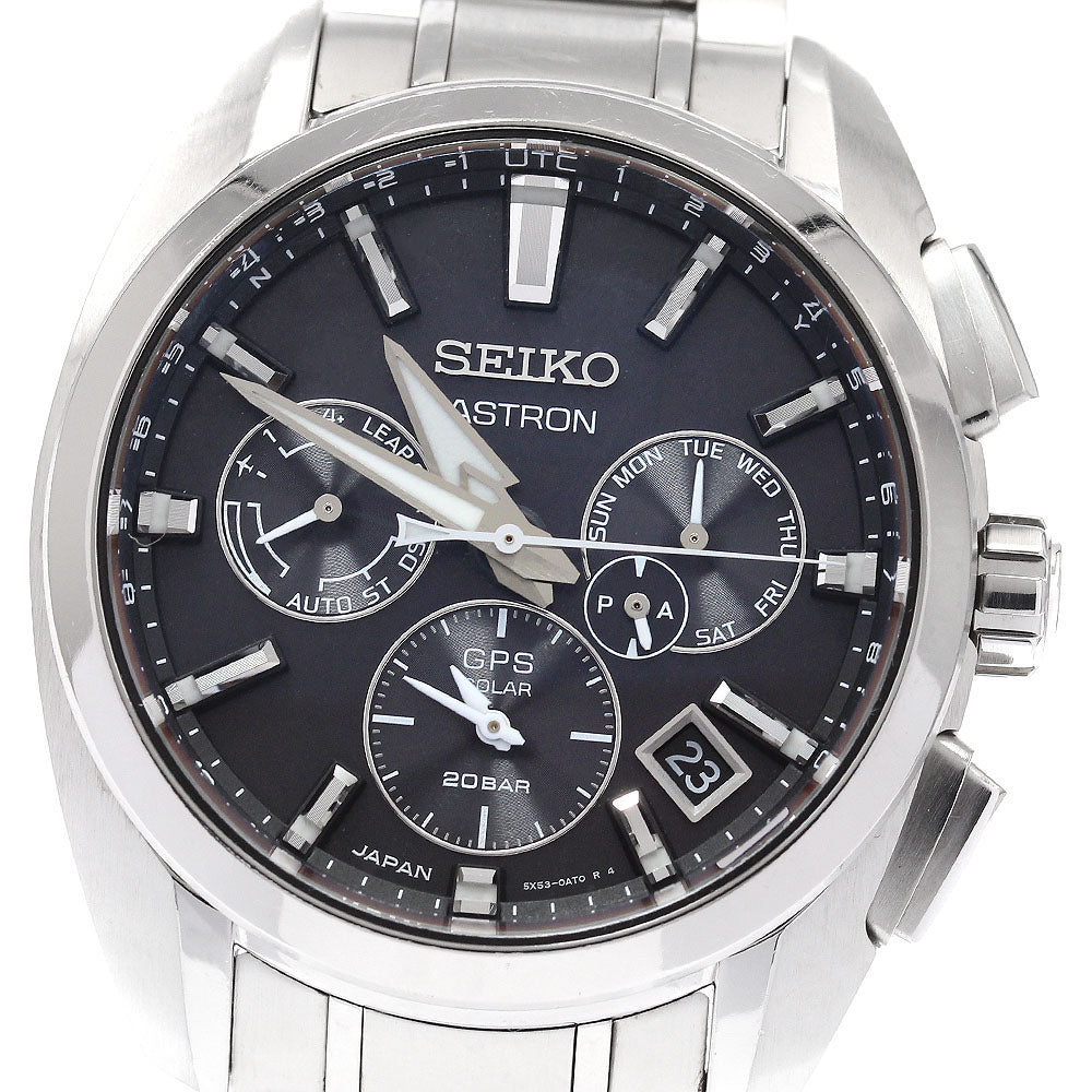 SEIKO SBXC067/5X53-0AV0 Astron Day-Date Solar Radio-Controlled Men's Watch