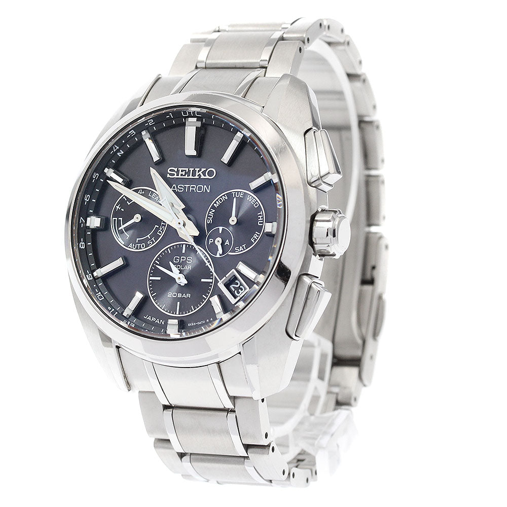 SEIKO SBXC067/5X53-0AV0 Astron Day-Date Solar Radio-Controlled Men's Watch