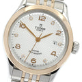 TUDOR 91351 1926 RG Bezel Date 6P Diamond Automatic Men's Watch - Excellent Condition with Warranty Card
