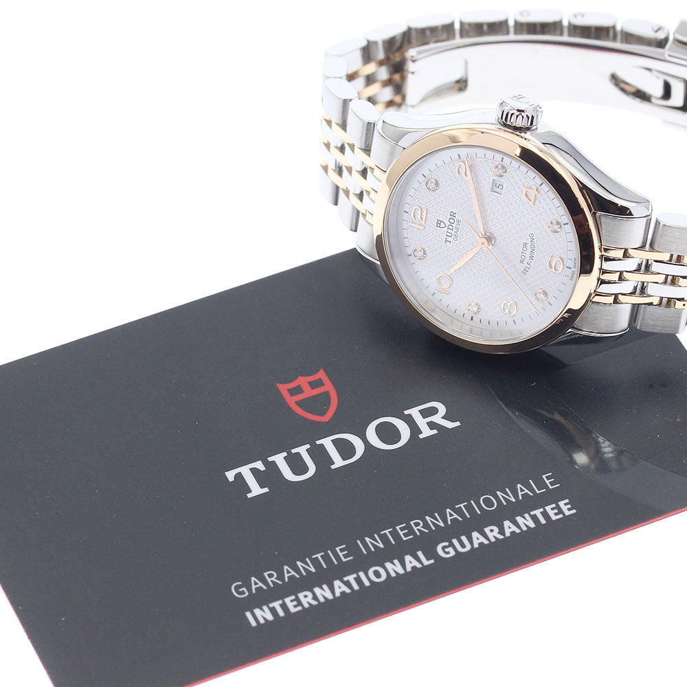 TUDOR 91351 1926 Date 6P Diamond PG Combination Automatic Men's Watch Excellent Condition with Warranty.