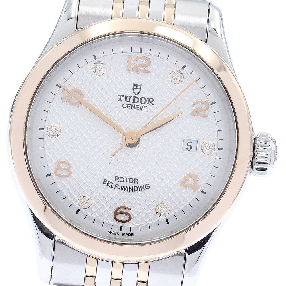 TUDOR 91351 1926 Date 6P Diamond Automatic Ladies' Watch Excellent Condition with Warranty.