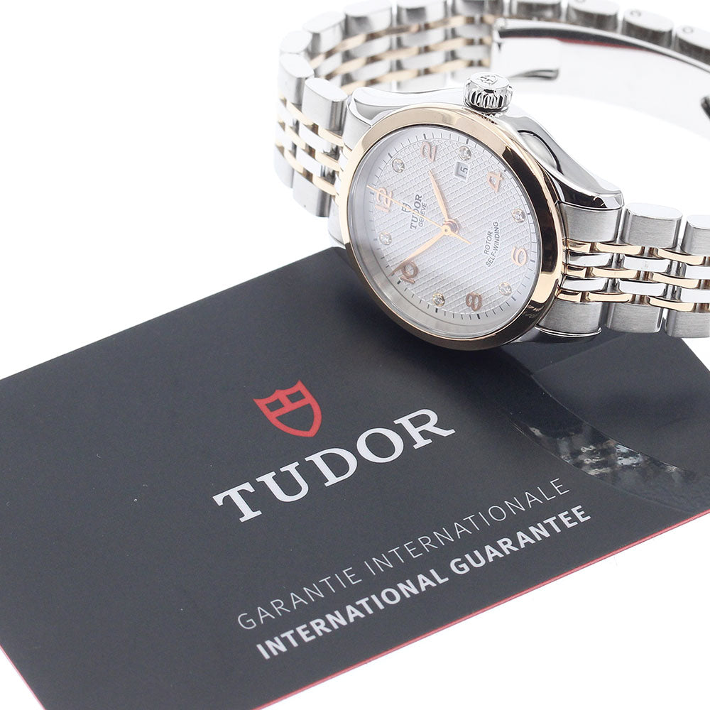 TUDOR 91351 1926 Date 6P Diamond Automatic Ladies' Watch Excellent Condition with Warranty.