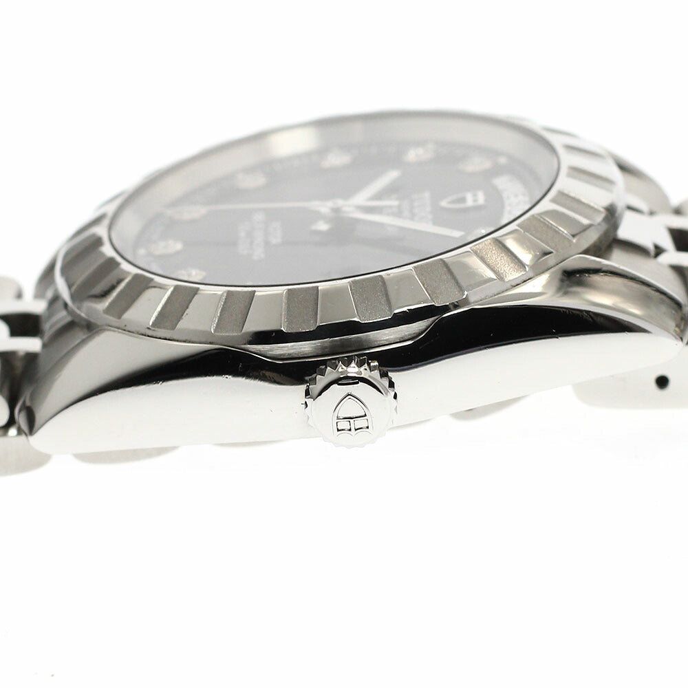 TUDOR 23010 Classic Date-Day 10-Diamond Automatic Men's Watch