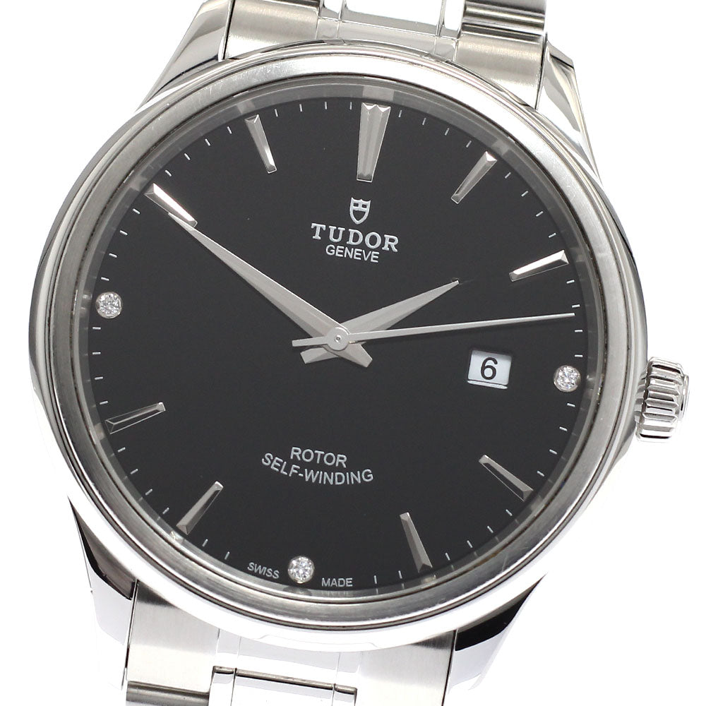 TUDOR 12700 Style 3P Diamond Date Automatic Men's Watch Excellent Condition with Warranty.