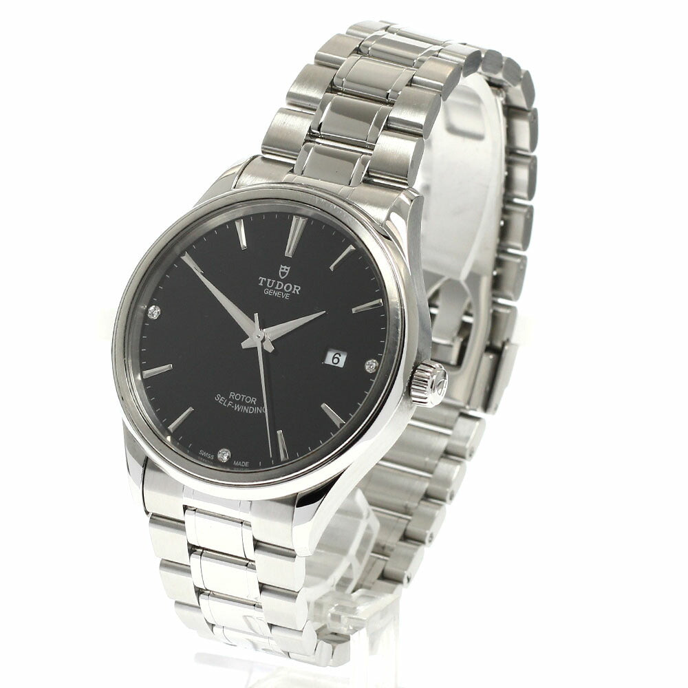 TUDOR 12700 Style 3P Diamond Date Automatic Men's Watch Excellent Condition with Warranty.