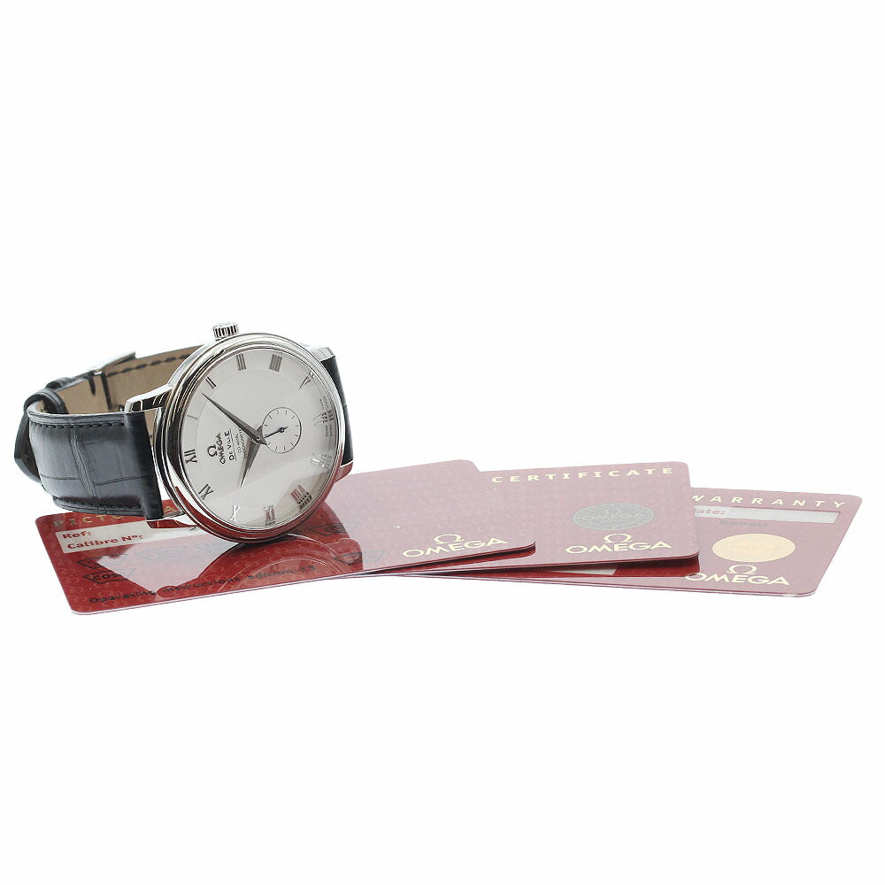 OMEGA 4813.30.01 De Ville Prestige Co-Axial Automatic Men's Watch Excellent Condition with Warranty.