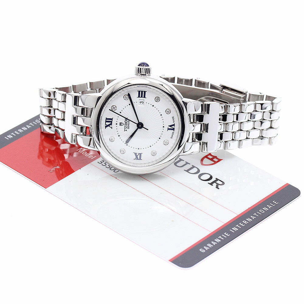 TUDOR 35500 Claire de Rose 8-Diamond Automatic Women's Watch with Warranty