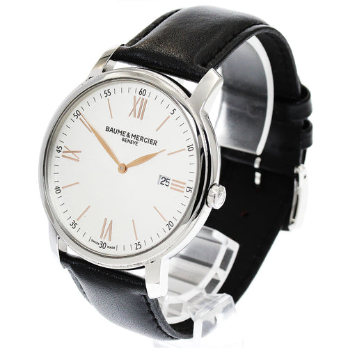 Baume & Mercier MOA10144/65493 Classima Date Quartz Men's Watch (Good Condition)