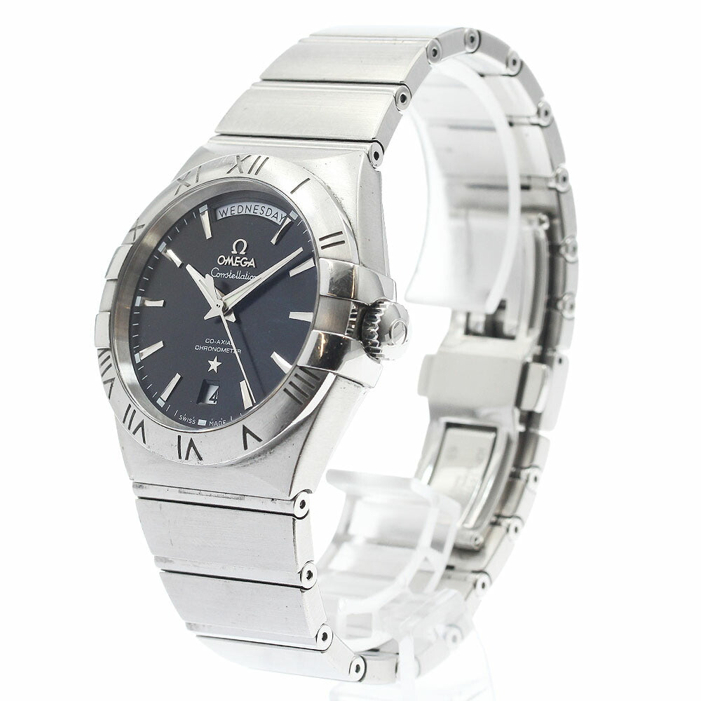 OMEGA 123.10.38.22.01.001 Constellation Day-Date Co-Axial Automatic Men's Watch with Warranty
