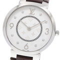LOUIS VUITTON Q1E01 Tambour Slim 8P Diamond Quartz Men's Watch