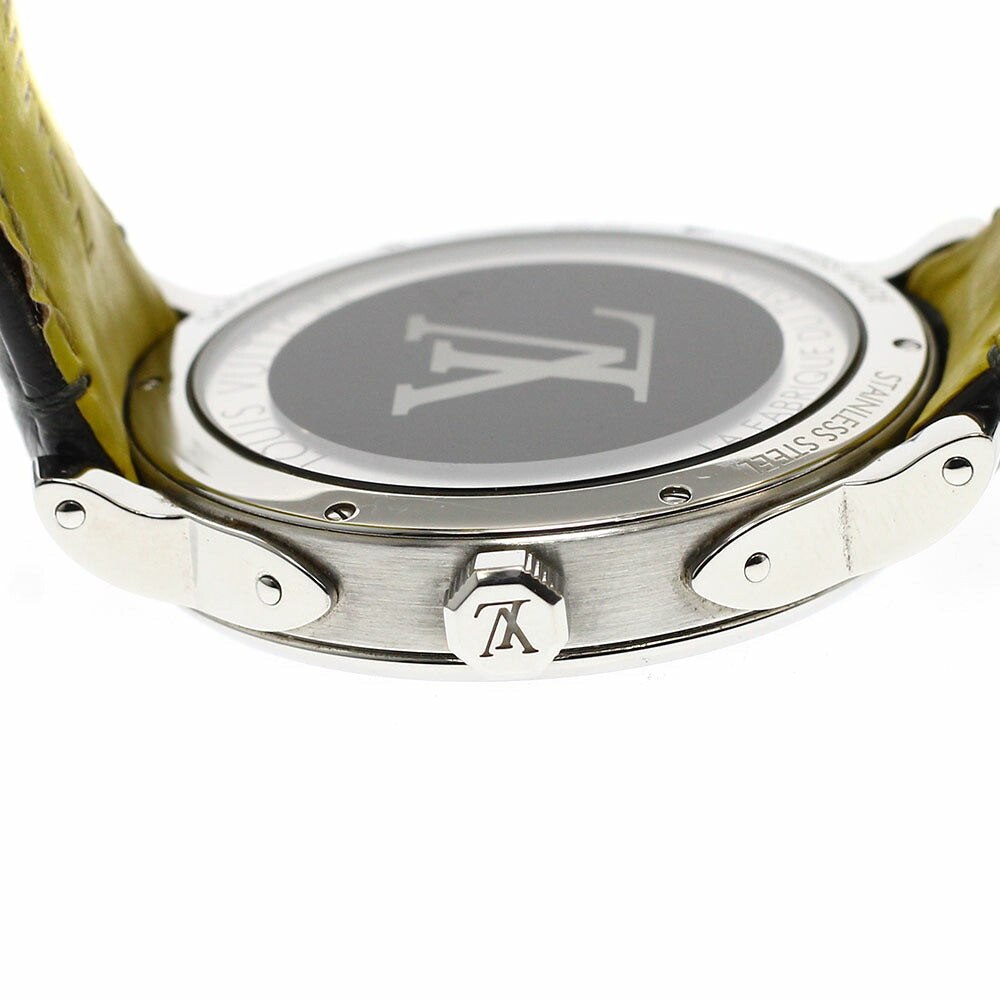 LOUIS VUITTON Q5D20 Escale Time Zone World Time Automatic Men's Watch with Box and Warranty Card