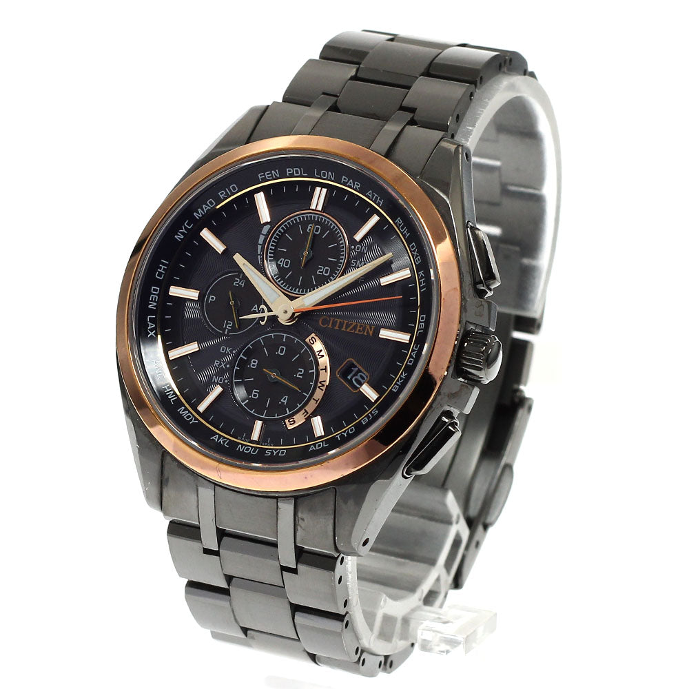 CITIZEN AT8046-51E/H804-T024131 Attesa 100th Anniversary Model Date Solar Powered Radio Controlled Men's Watch with Box