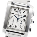 CARTIER W51024Q3 Tank Francaise Chronoreflex Quartz Men's Watch