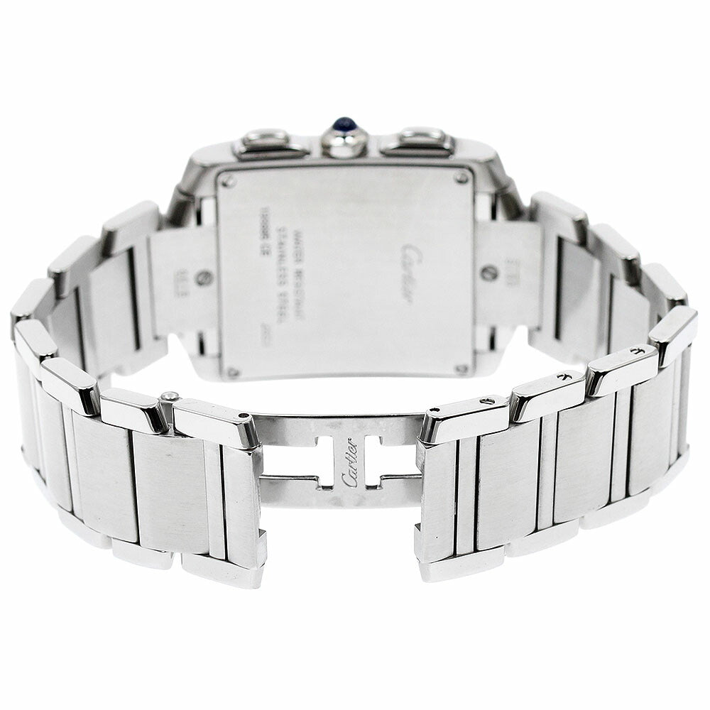 CARTIER W51024Q3 Tank Francaise Chronoreflex Quartz Men's Watch
