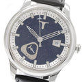 TIRET NEW YORK Classic Q Aventurine Date Power Reserve Automatic Men's Watch