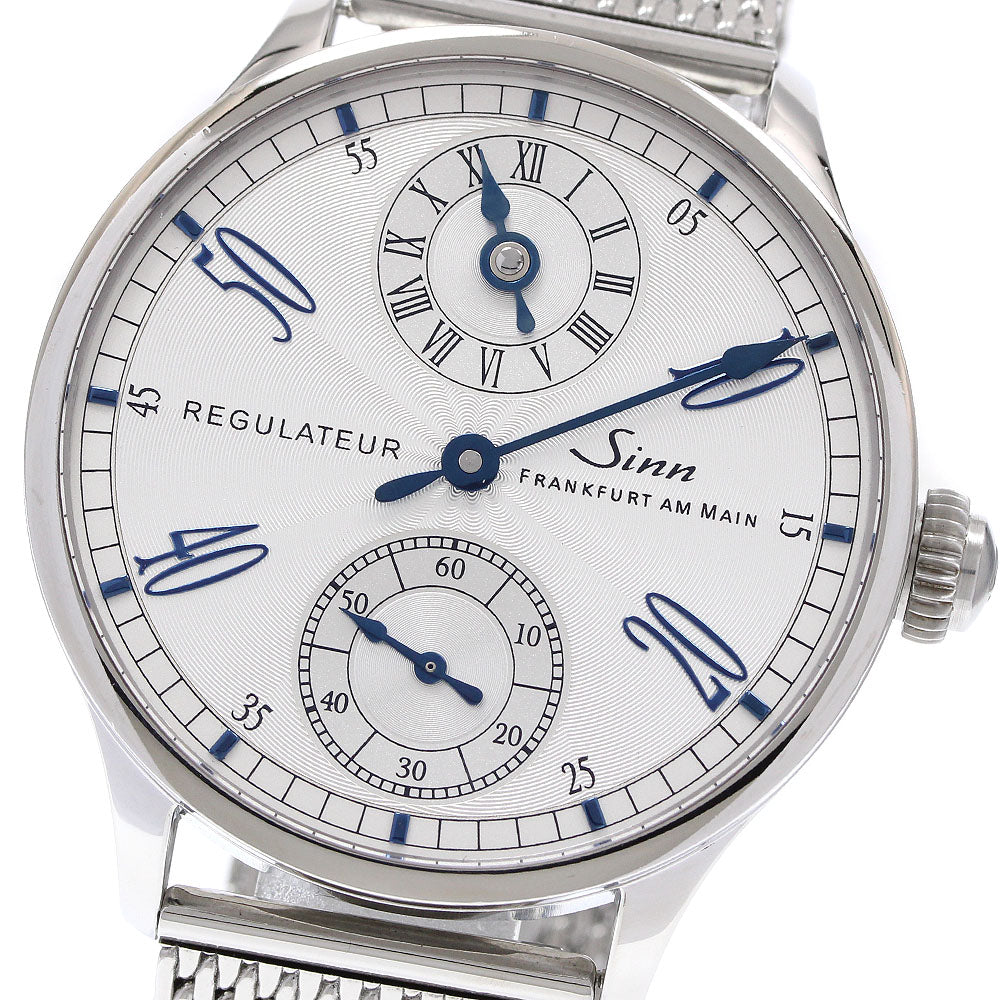 Sinn 6100 Regulator Small Seconds Manual Winding Men's Watch Excellent Condition with Warranty.