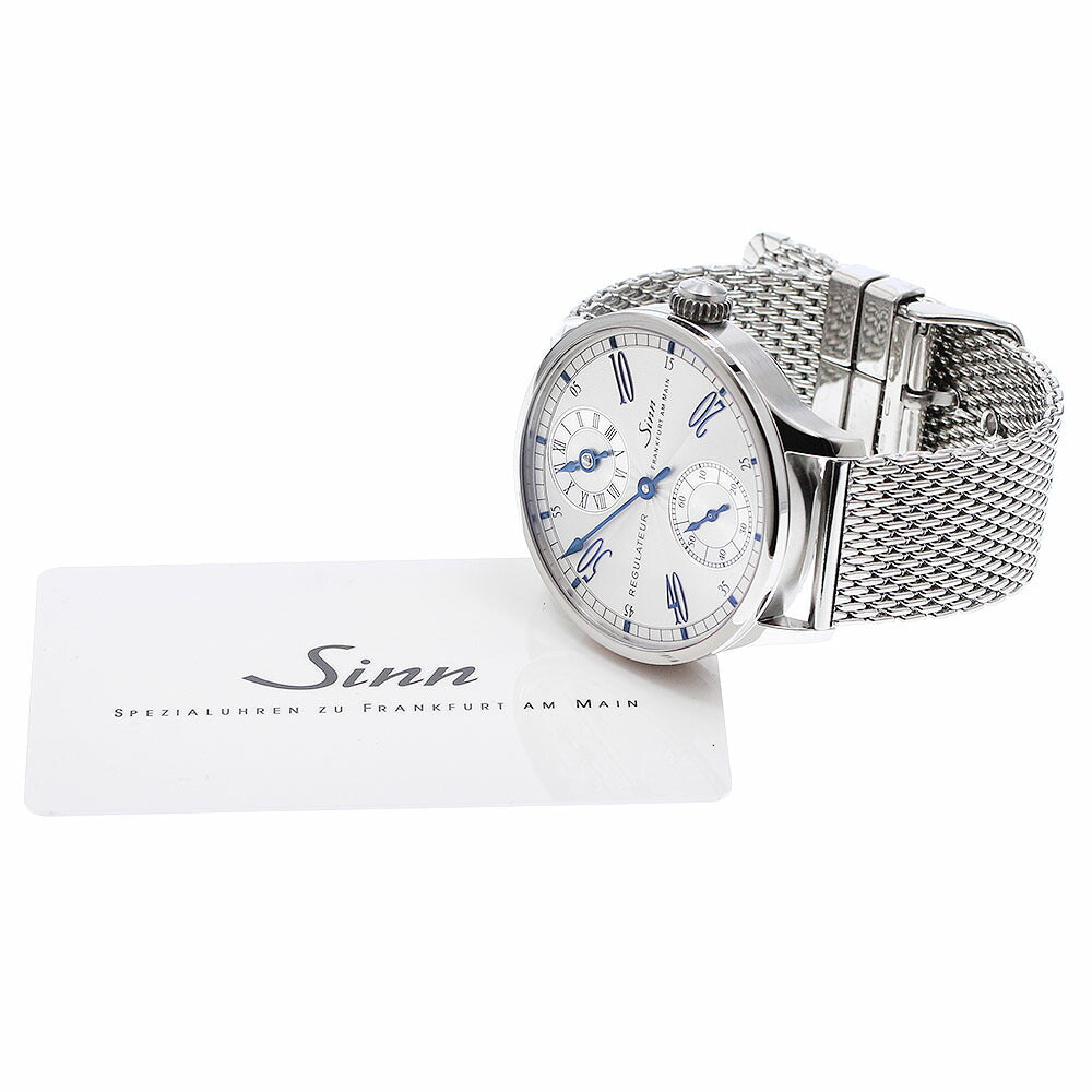 Sinn 6100 Regulator Small Seconds Manual Winding Men's Watch Excellent Condition with Warranty.
