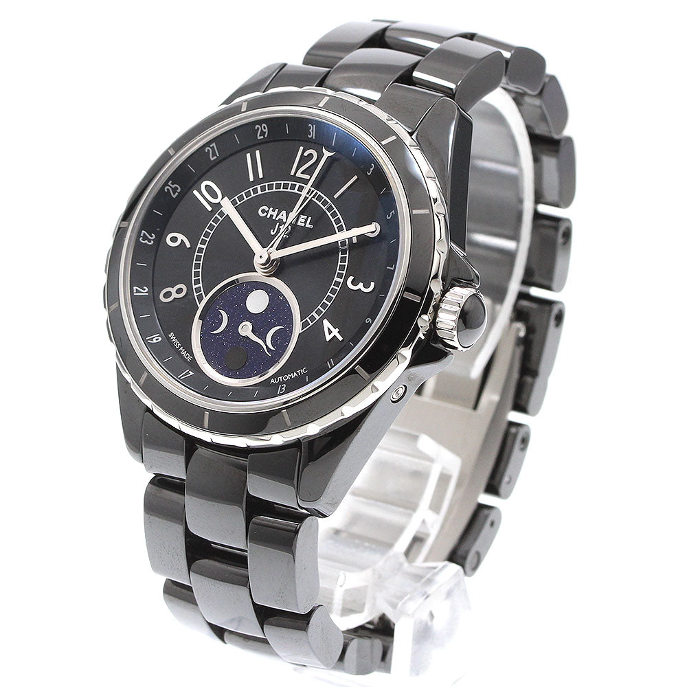 CHANEL H3406 J12 Phases de Lune Moonphase Automatic Men's Watch (Good Condition)