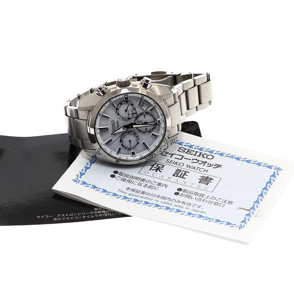 SEIKO SBXC047/5X53-0AJ0 Astron GPS Solar Radio-Controlled Men's Watch with Warranty