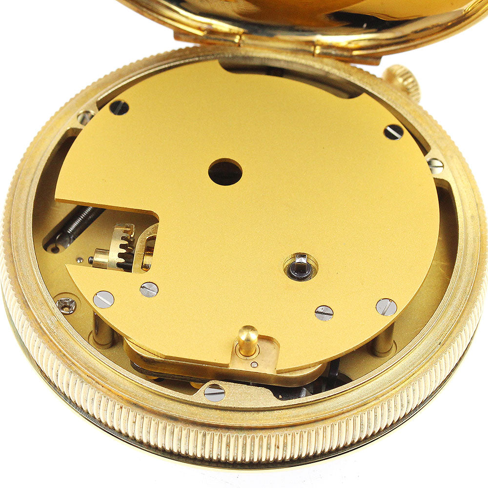 REUGE Pocket Watch Music Box Hand-wound Men's with Box and Warranty.
