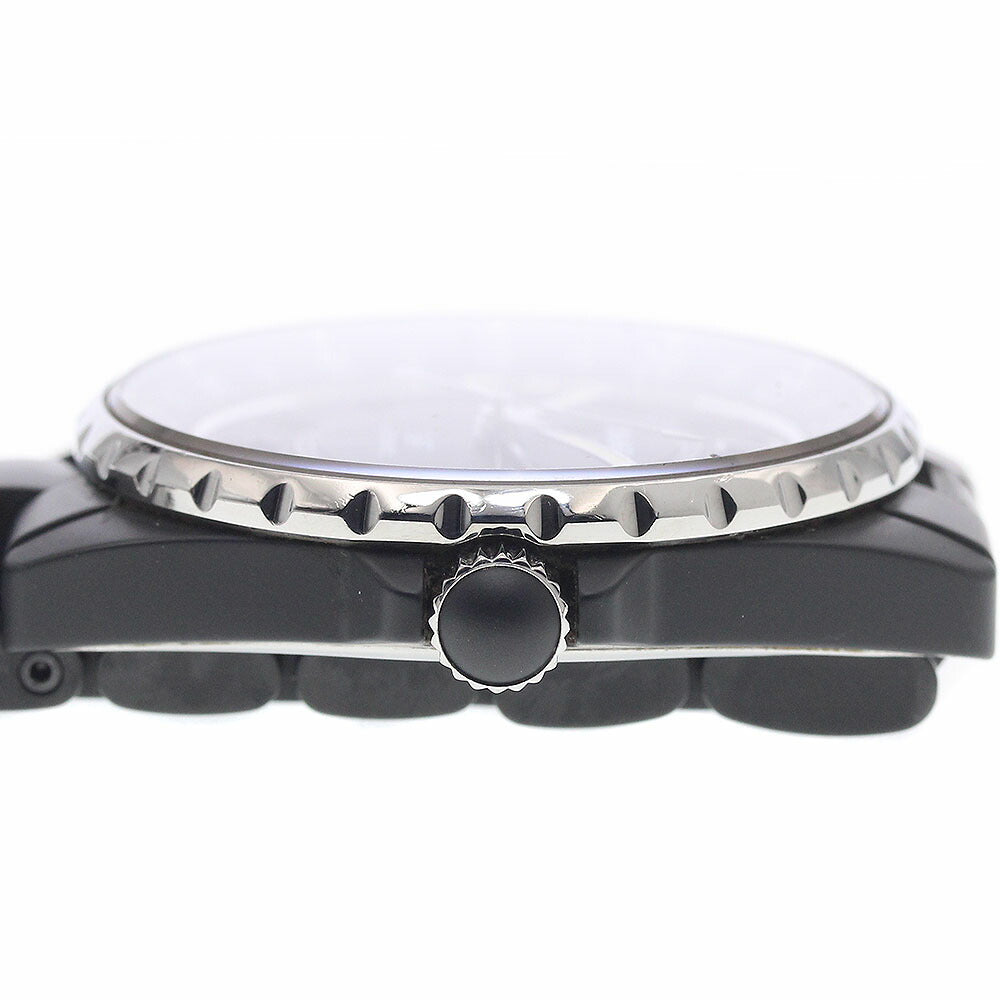 CHANEL H3101 J12 GMT Matte Black Automatic Men's Watch Excellent Condition with Warranty Card