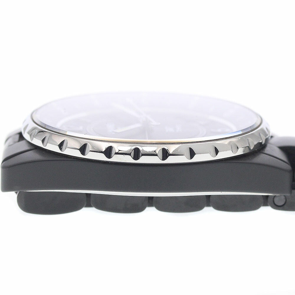 CHANEL H3101 J12 GMT Matte Black Automatic Men's Watch Excellent Condition with Warranty Card