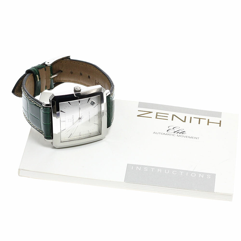 ZENITH 90/01.0100.670 Elite Square Date Automatic Men's Watch (Good Condition)